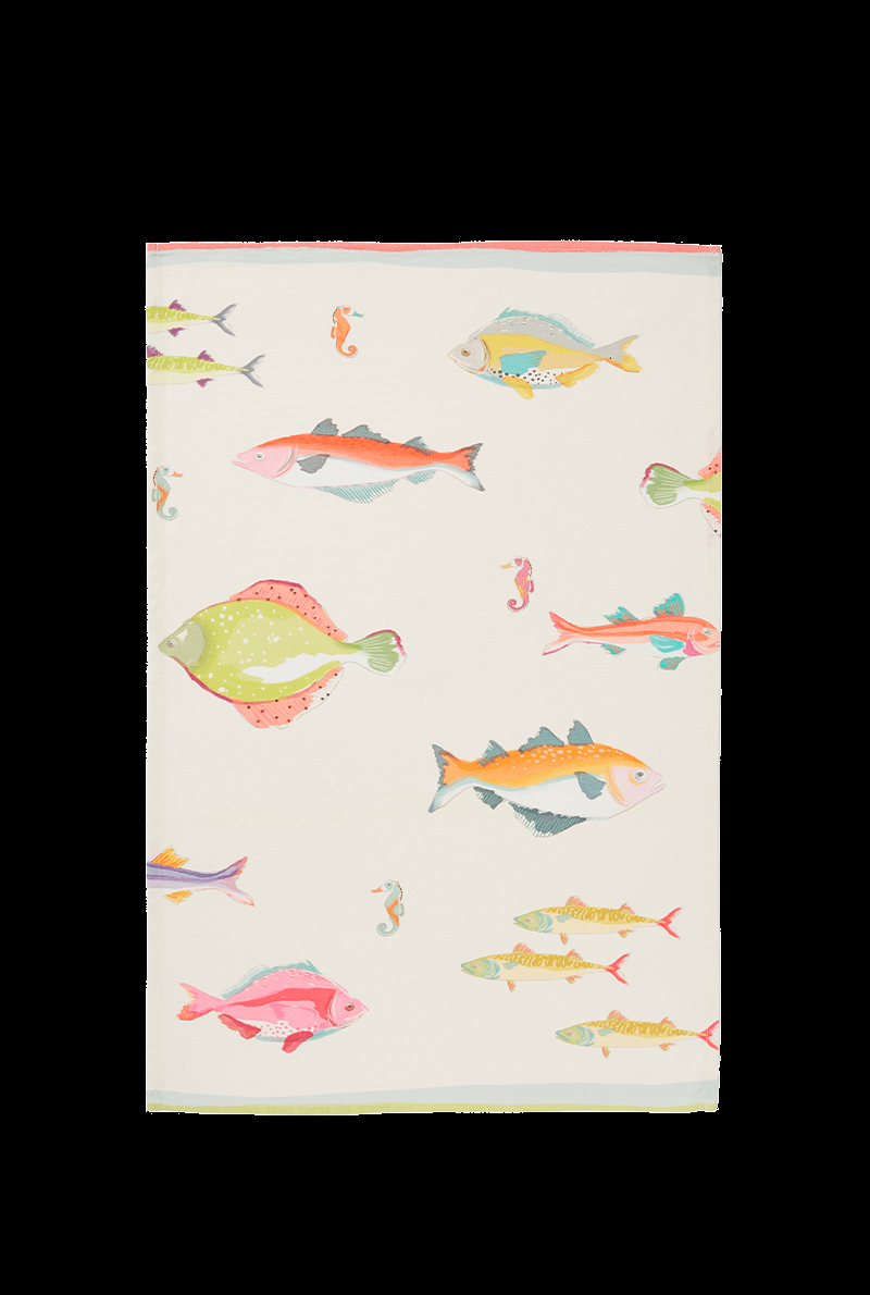 essix home collection Torchon imprimé Plongée