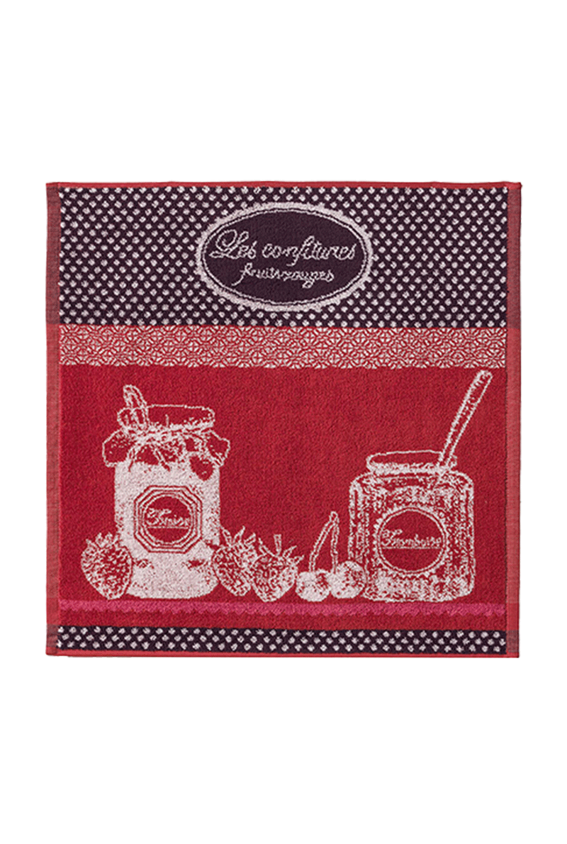 essix home collection Essuie mains de cuisine en coton Confiture Fruits Rouges