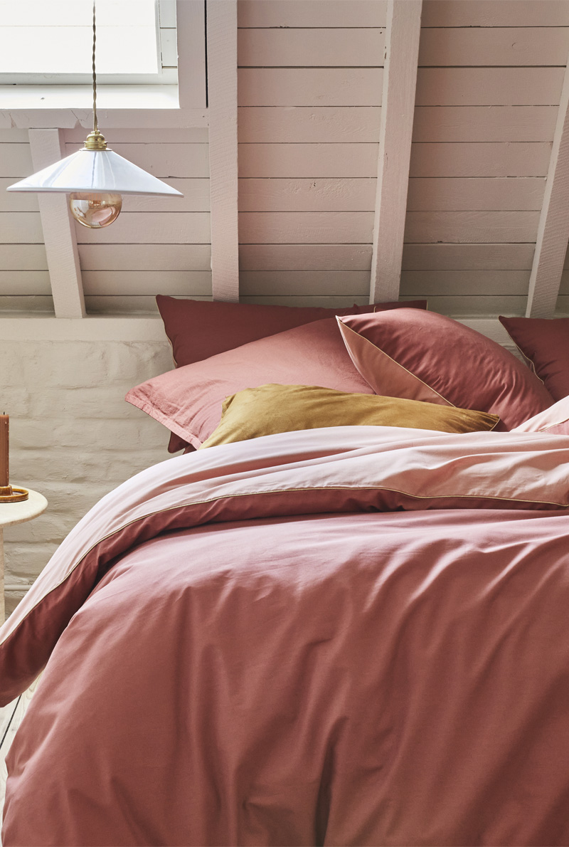Essix Home Collection Housse De Couette En Coton Bons Jours