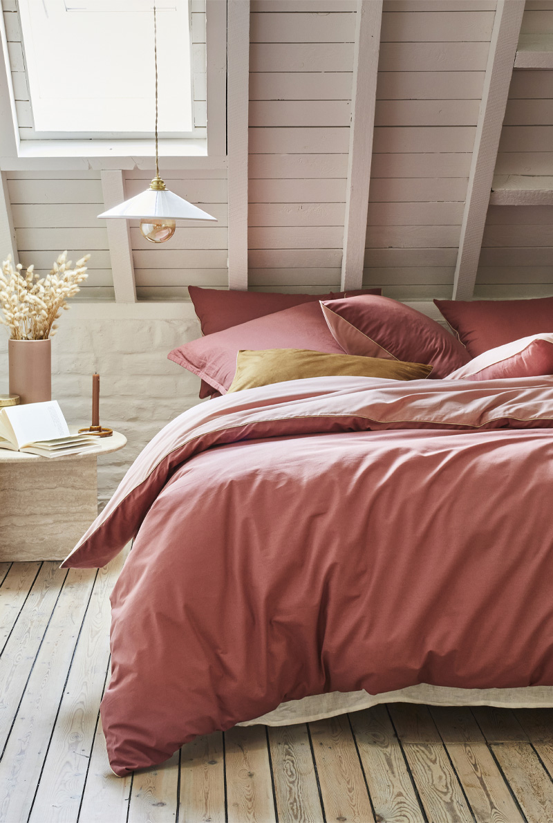 essix home collection Housse de couette en coton Bons Jours
