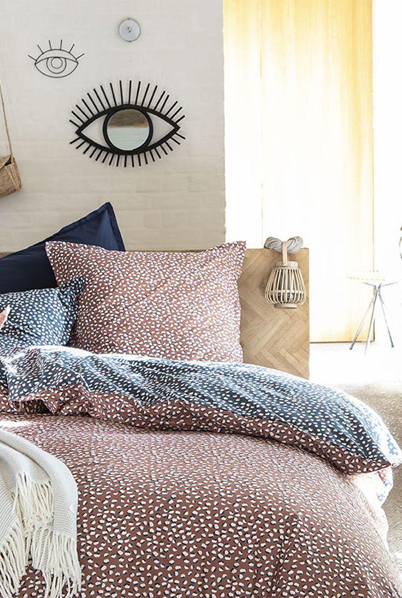 Essix Home Collection Housse De Couette En Coton Clin D'oeil