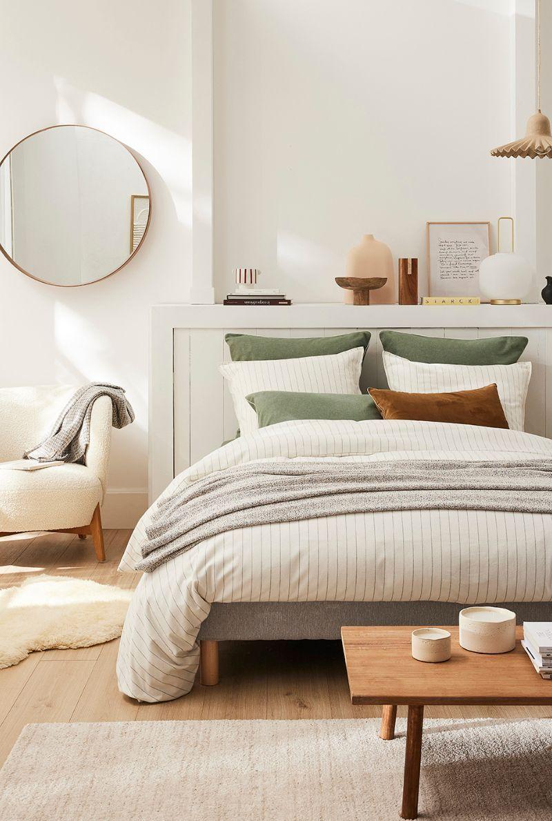 Essix Home Collection Housse De Couette En Flanelle De Coton Équilibre