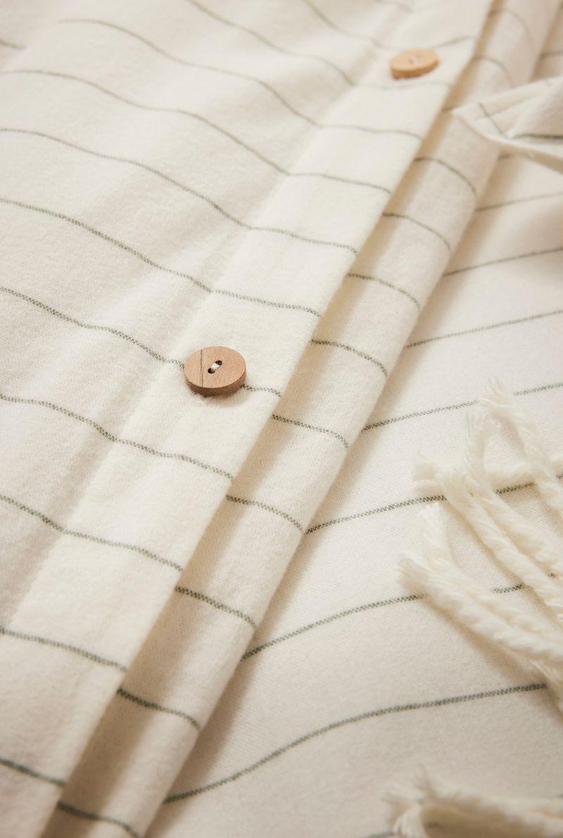 Essix Home Collection Housse De Couette En Flanelle De Coton Équilibre