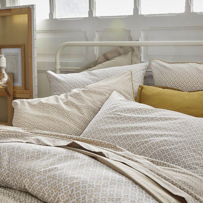Essix Home Collection Housse De Couette En Percale De Coton Alba