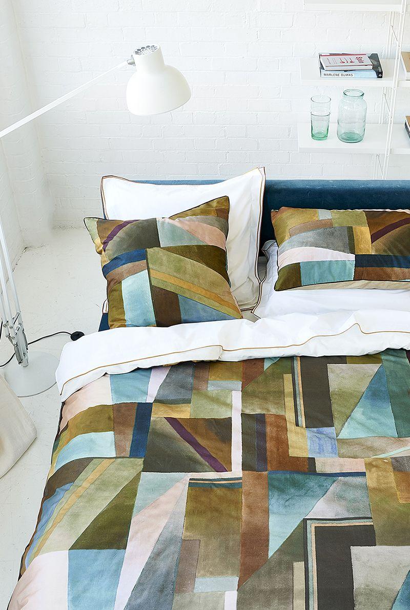 essix home collection Housse de couette en percale de coton Alphonse