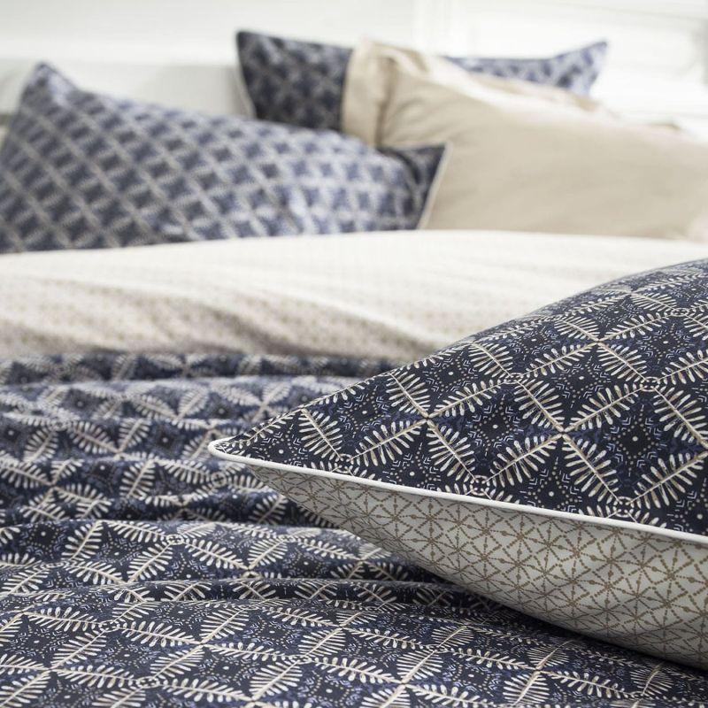 essix home collection Housse de couette en percale de coton ATLAS
