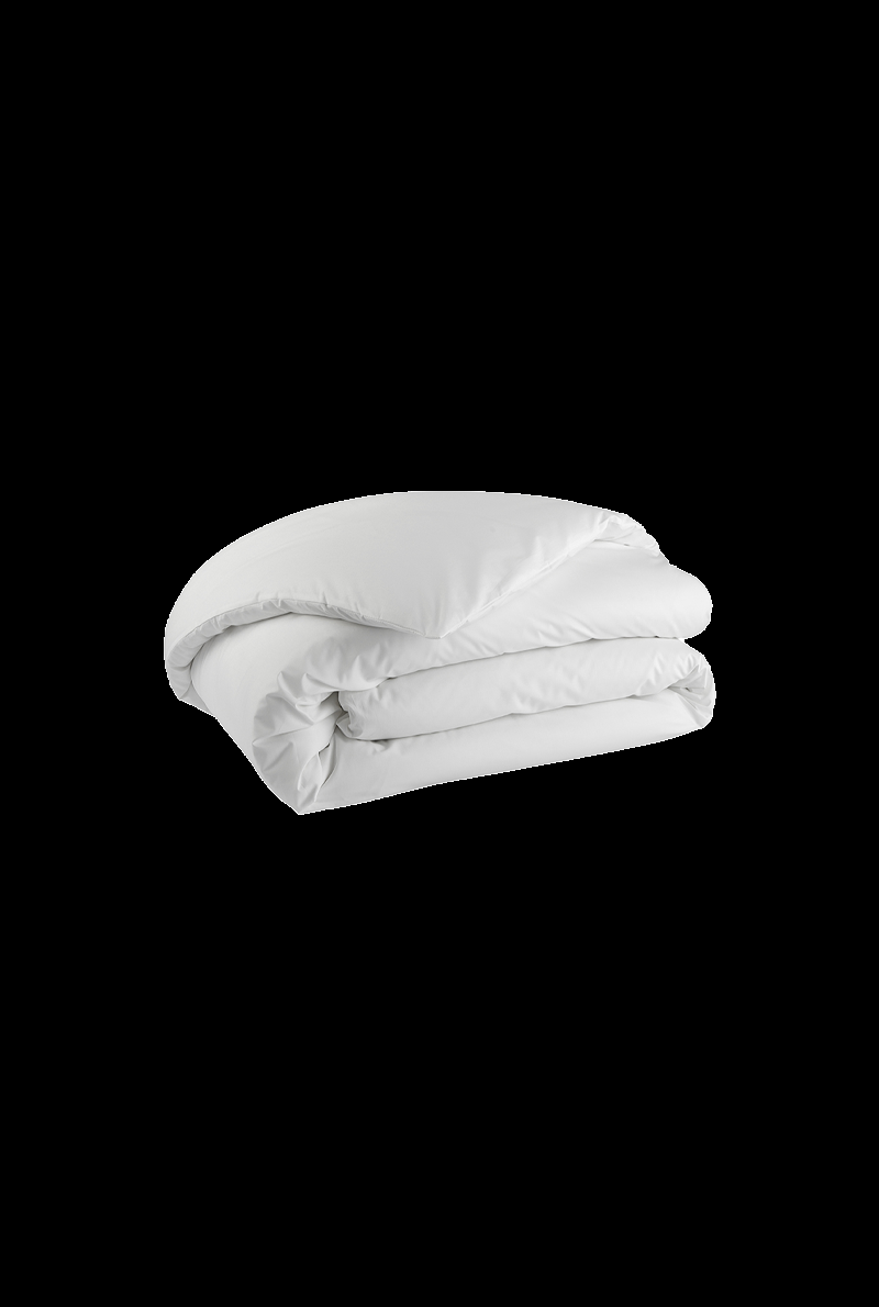 Essix Home Collection Housse De Couette En Percale De Coton Blanche Première