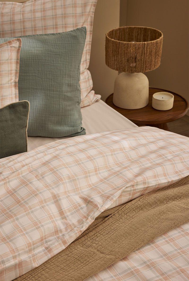 Essix Home Collection Housse De Couette En Percale De Coton Cadence