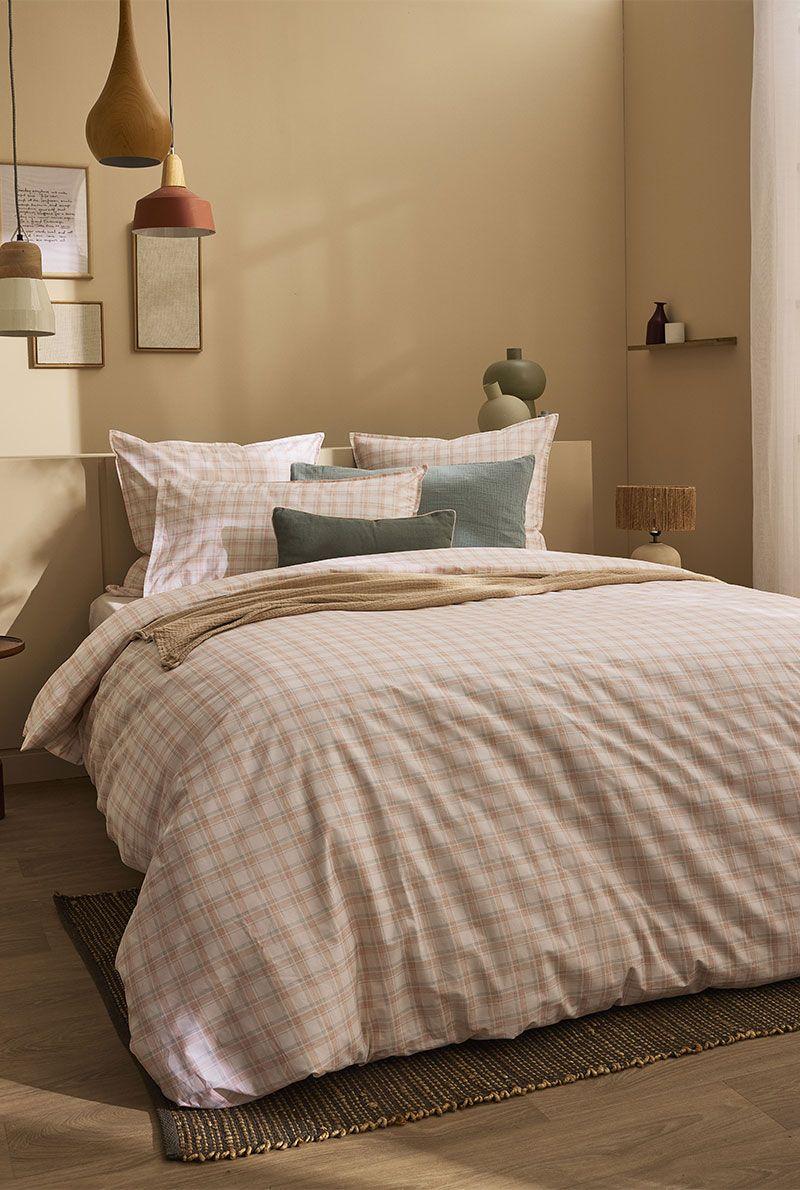essix home collection Housse de couette en percale de coton Cadence