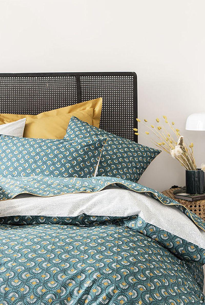 Essix Home Collection Housse De Couette En Percale De Coton Éclipse