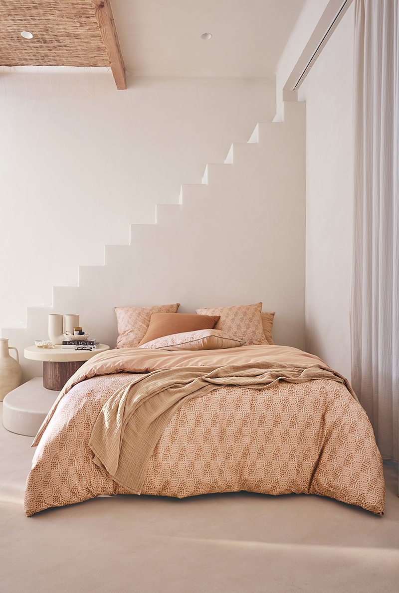 essix home collection Housse de couette en percale de coton Hypnos essix home collection Housse de couette en percale de coton Hypnos