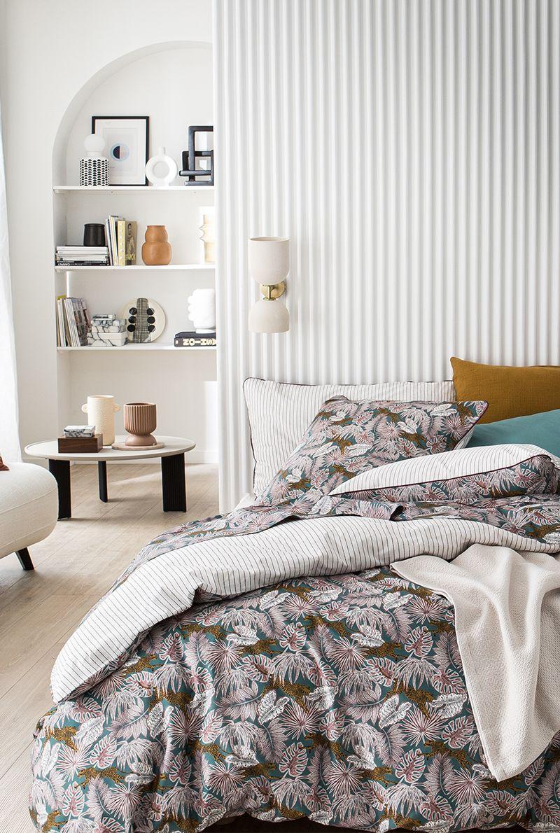 essix home collection Housse de couette en percale de coton Luxuria