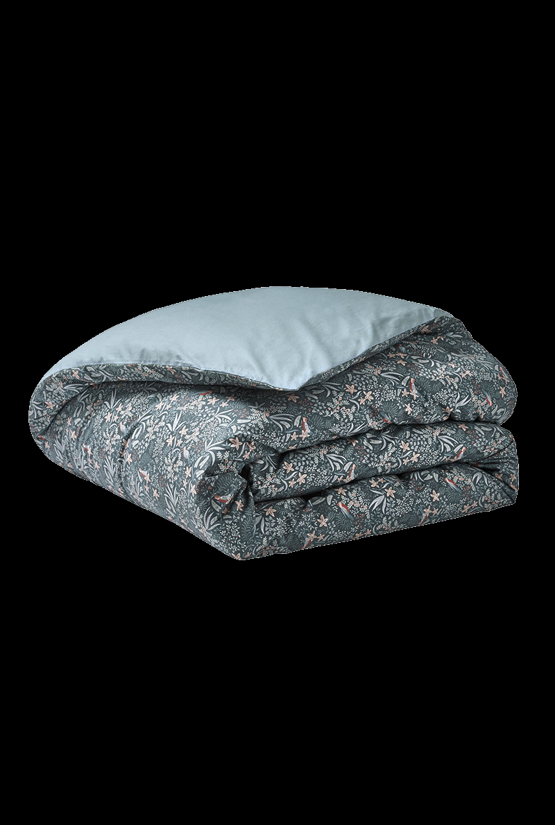 Essix Home Collection Housse De Couette En Percale De Coton Ode Nocturne