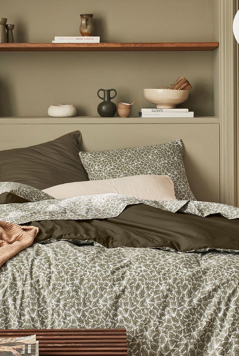essix home collection Housse de couette en percale de coton Osmose