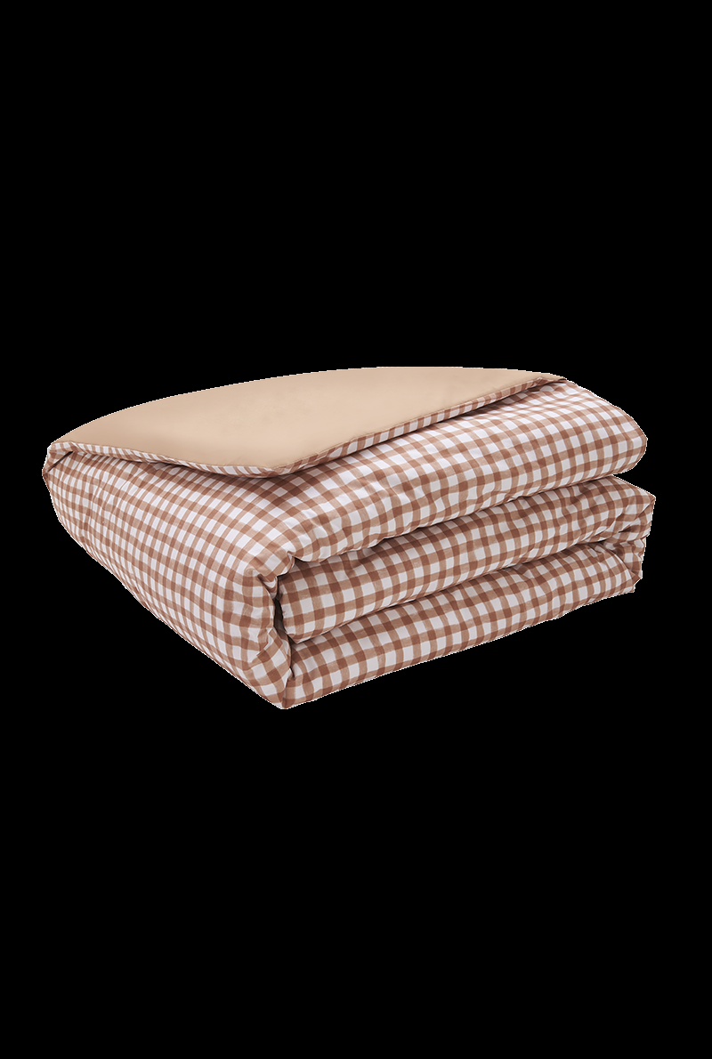 Essix Home Collection Housse De Couette En Percale De Coton Vichy