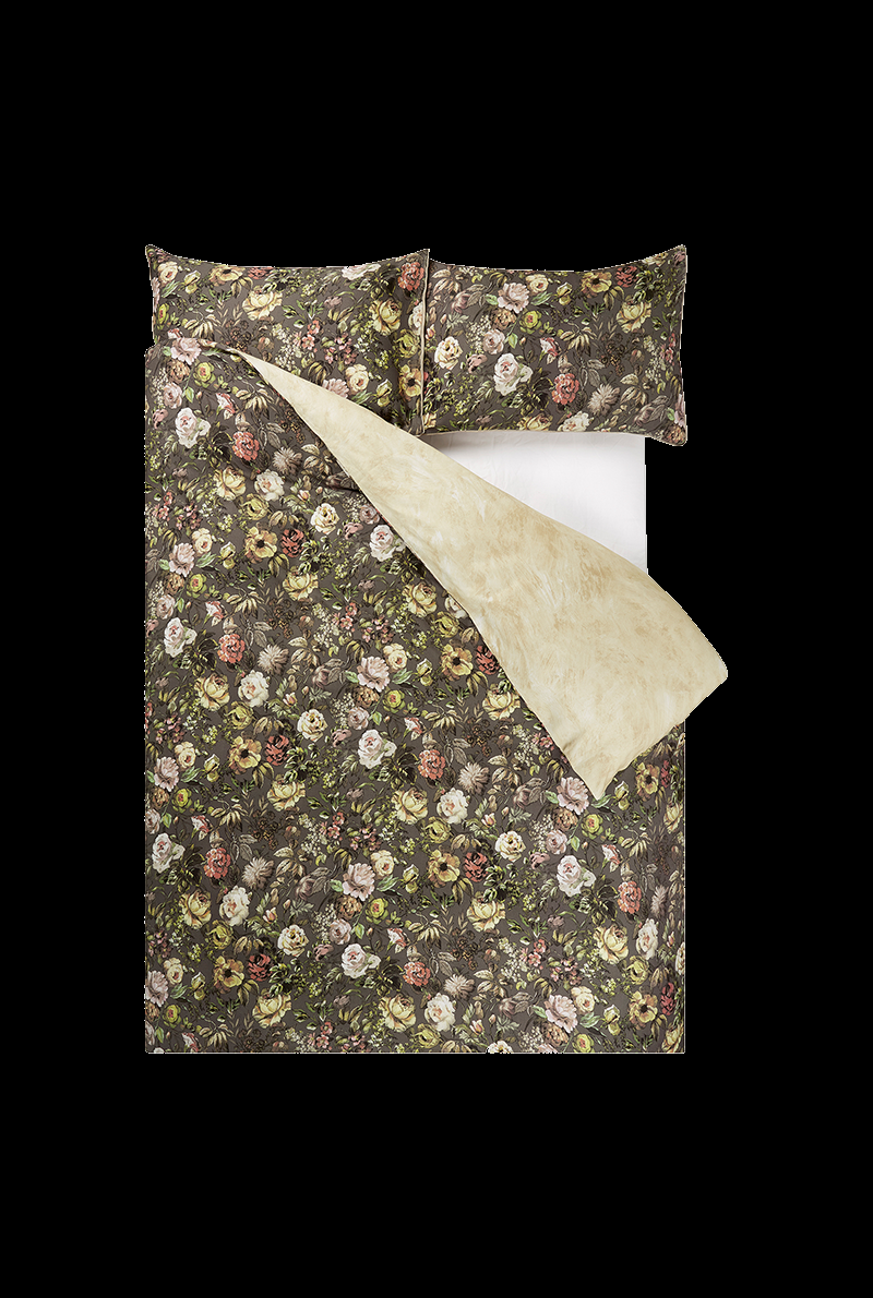 Essix Home Collection Housse De Couette En Satin De Coton Mansur