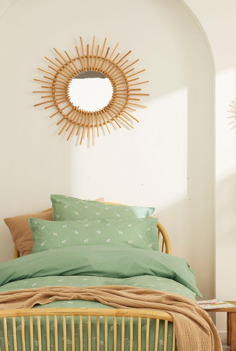 Essix Home Collection Housse De Couette Enfant En Percale De Coton Cueillette