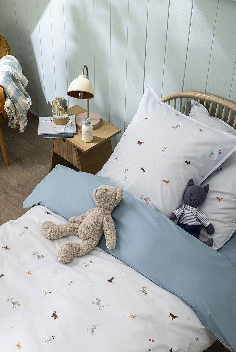 Essix Home Collection Housse De Couette Enfant En Percale De Coton La Parade En Fete