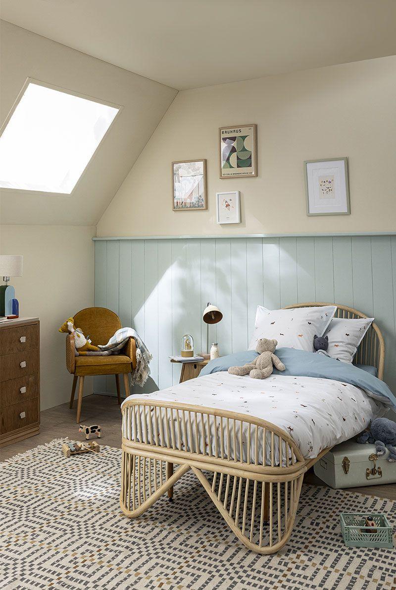 essix home collection Housse de couette enfant en percale de coton La parade en fete