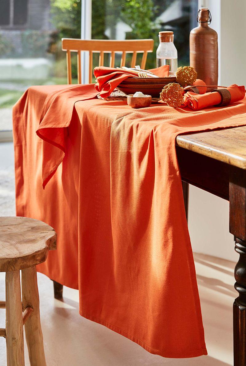 essix home collection Nappe rectangulaire en coton Cambrai