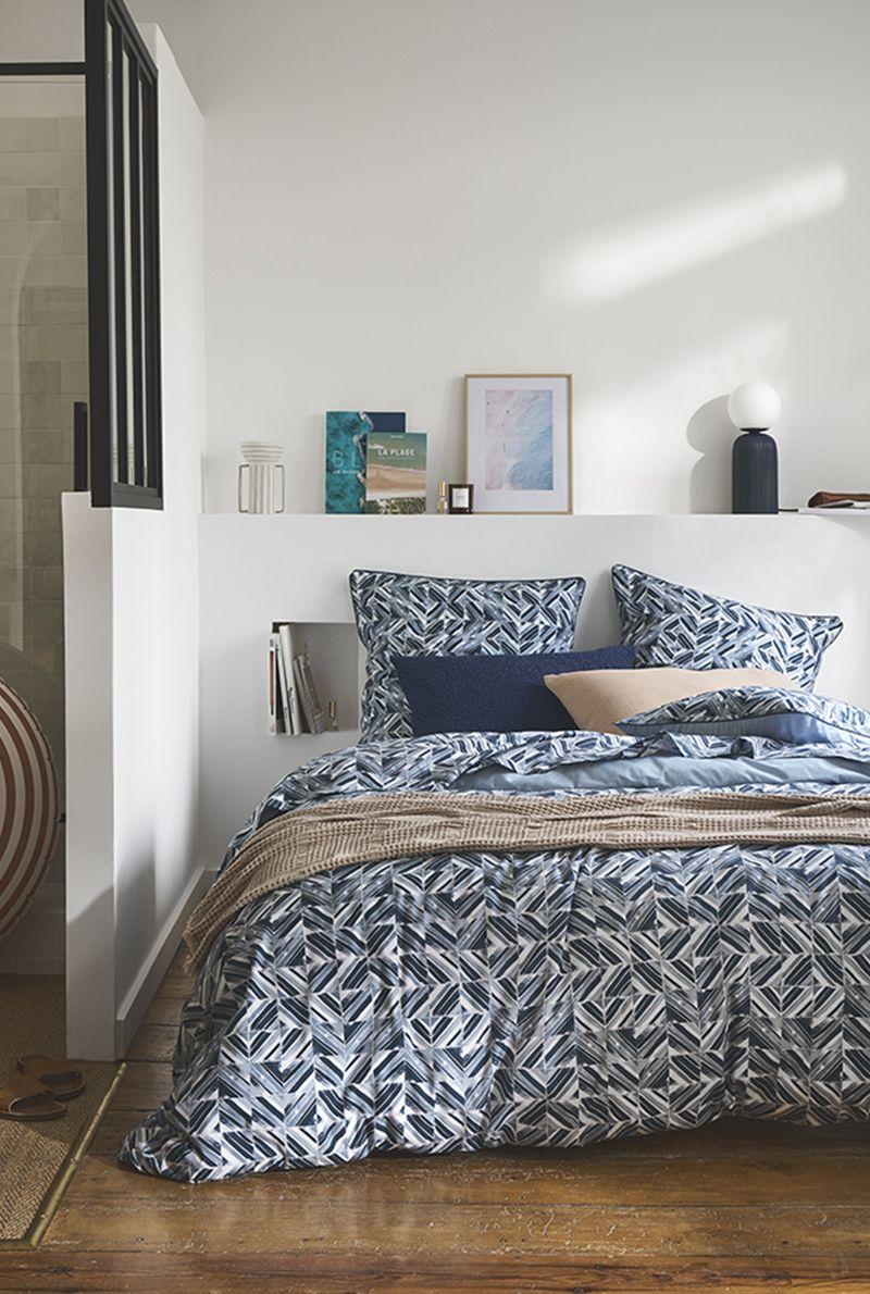 essix home collection Parure de lit en percale de coton Reflets essix home collection Parure de lit en percale de coton Reflets