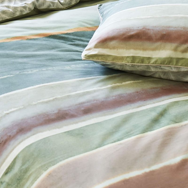 Essix Home Collection Parure De Lit En Percale De Coton Vallauris Stone