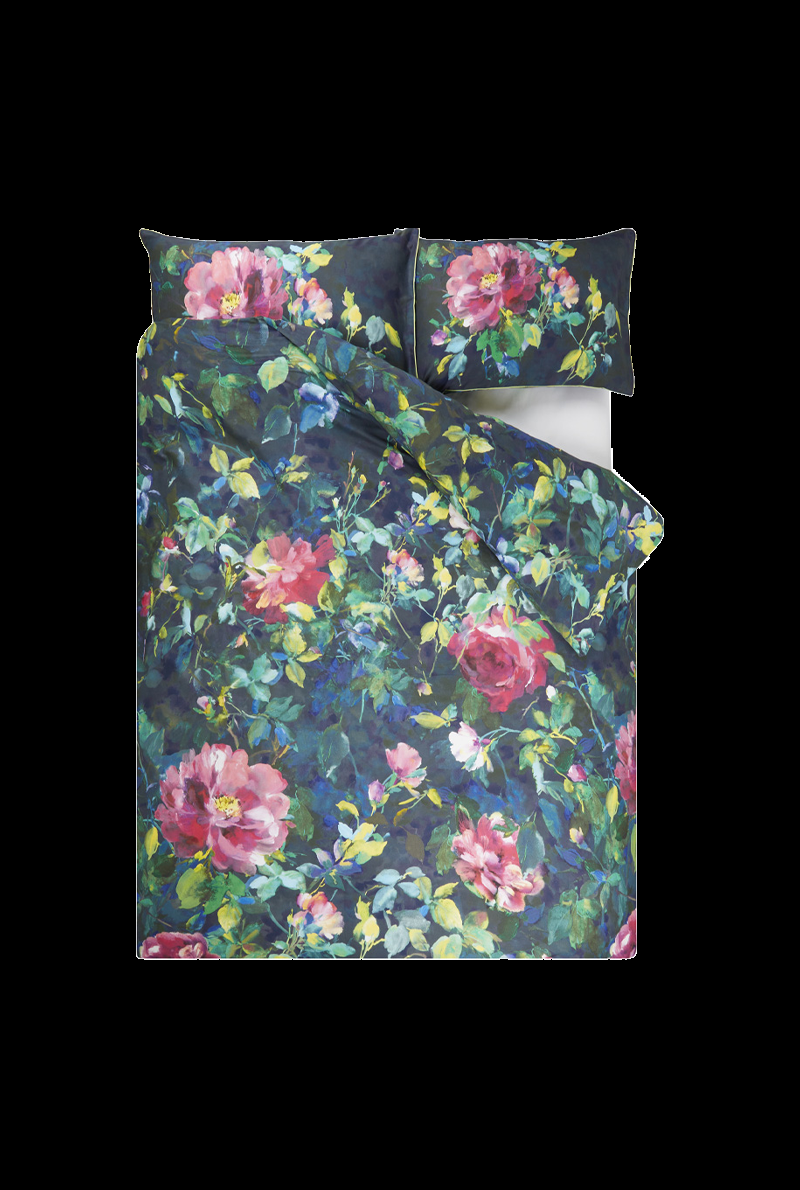 Essix Home Collection Parure De Lit En Satin De Coton Gertrude