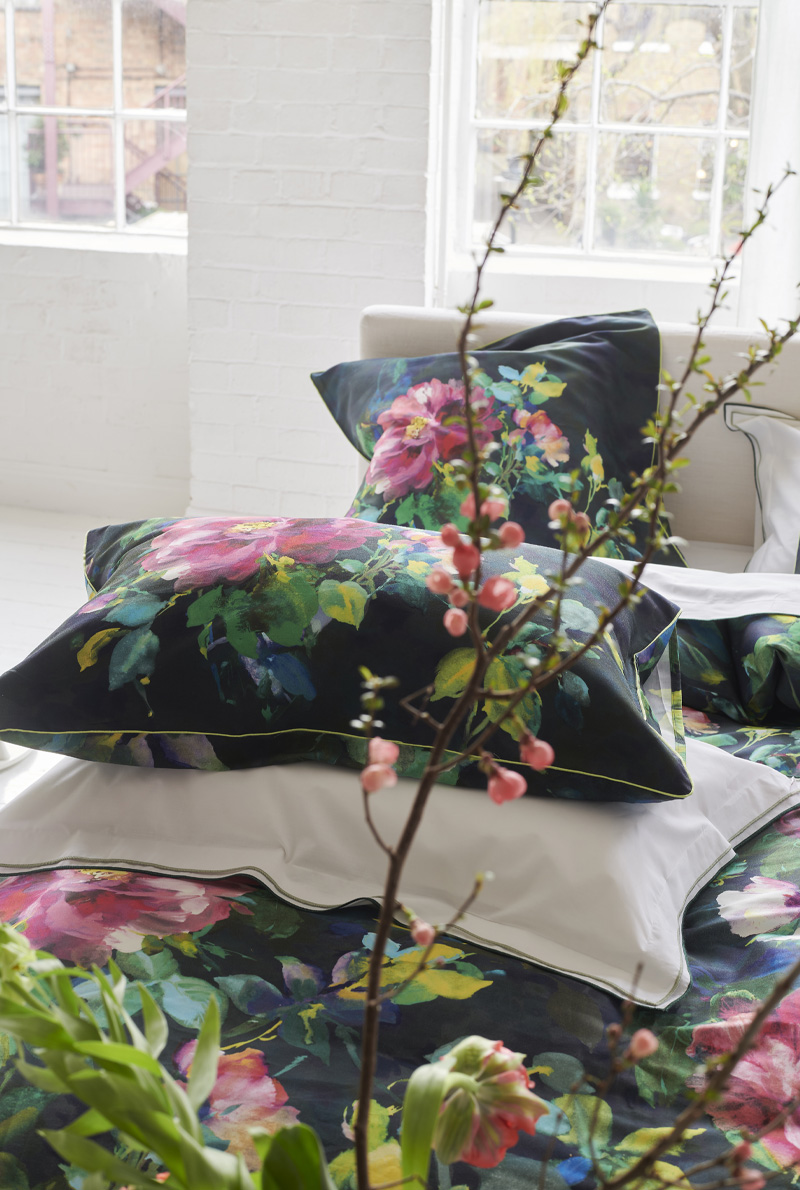 Essix Home Collection Parure De Lit En Satin De Coton Gertrude