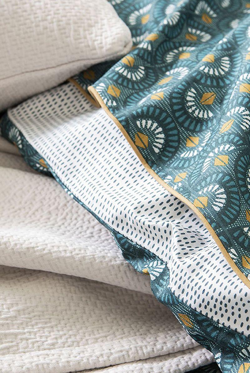 Essix Home Collection Parure En Percale De Coton Éclipse