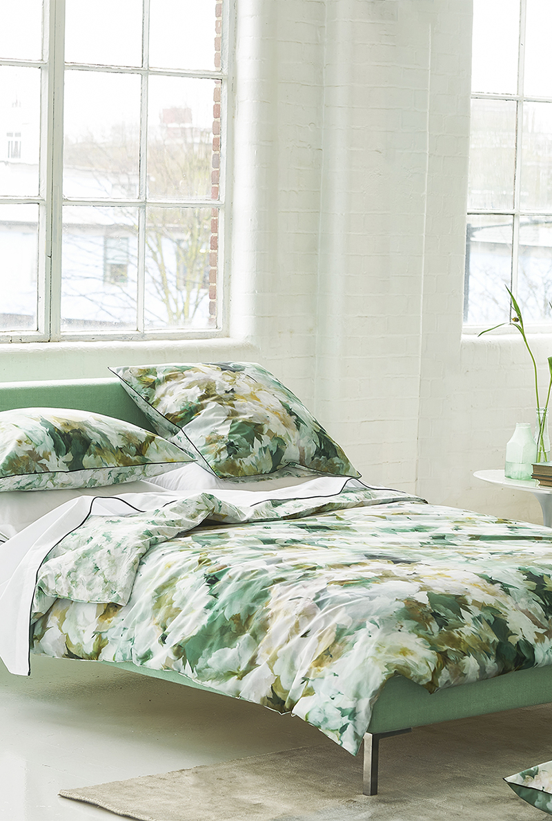 essix home collection Parure en percale de coton Fleurs de jour