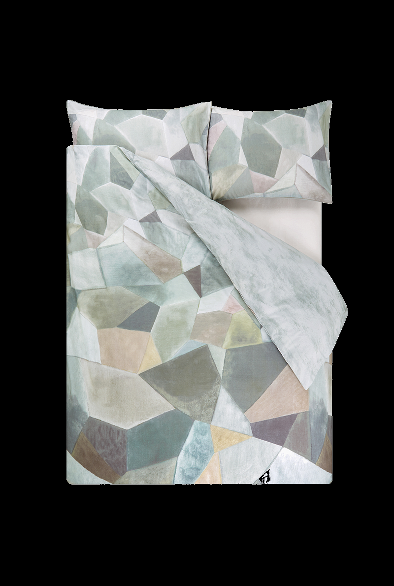 Essix Home Collection Parure En Percale De Coton Geo Modern