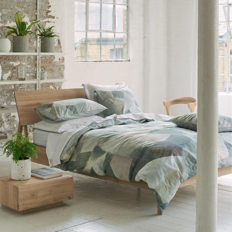 essix home collection Parure en percale de coton Geo Modern