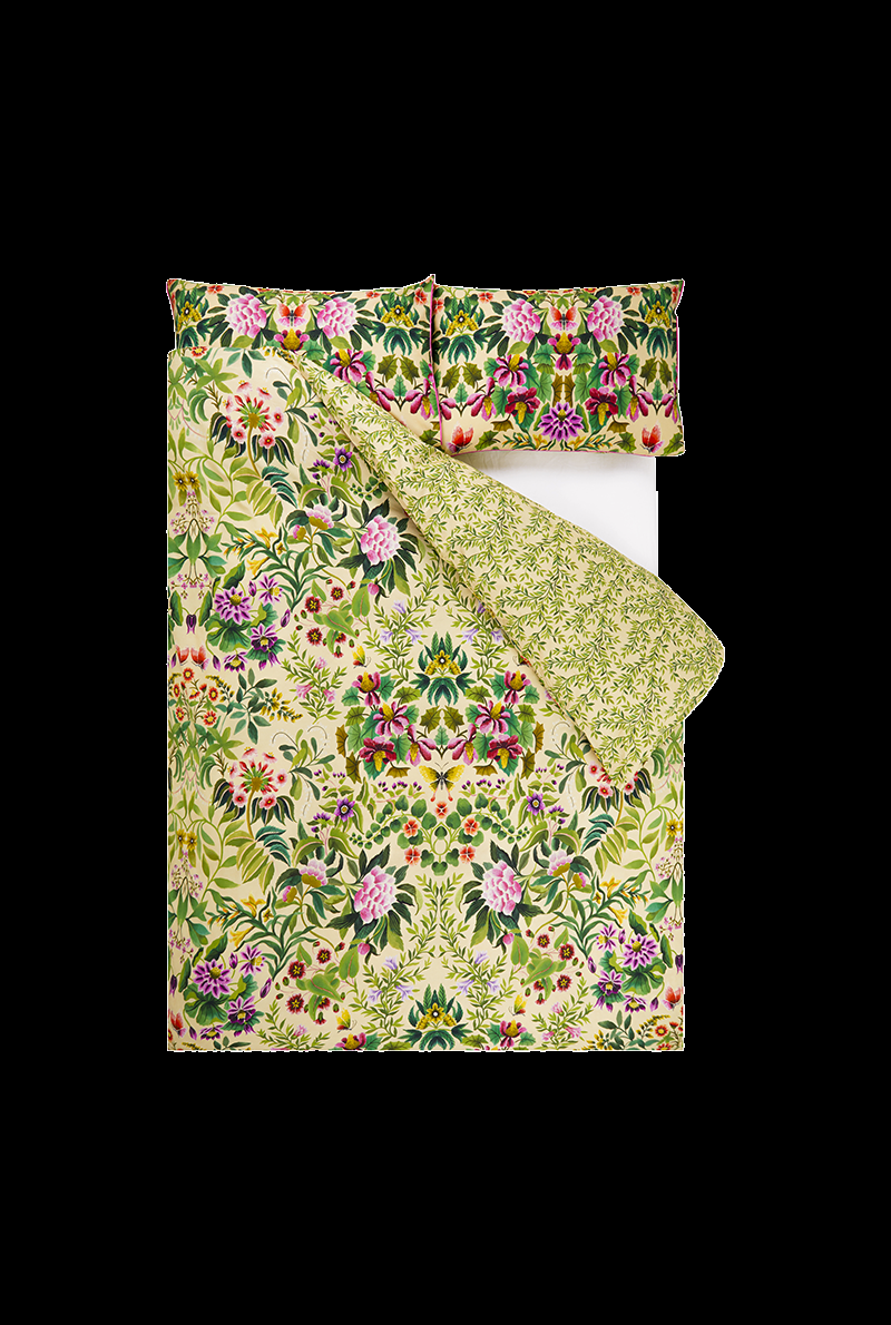 Essix Home Collection Parure En Percale De Coton Ikebana Damask