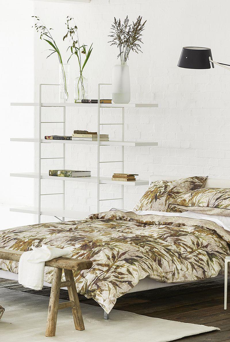 Essix Home Collection Parure En Percale De Coton Jardin Chinois Hemp