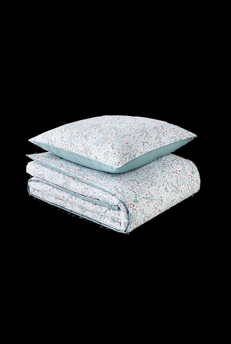 Essix Home Collection Parure En Percale De Coton Sous L'océan