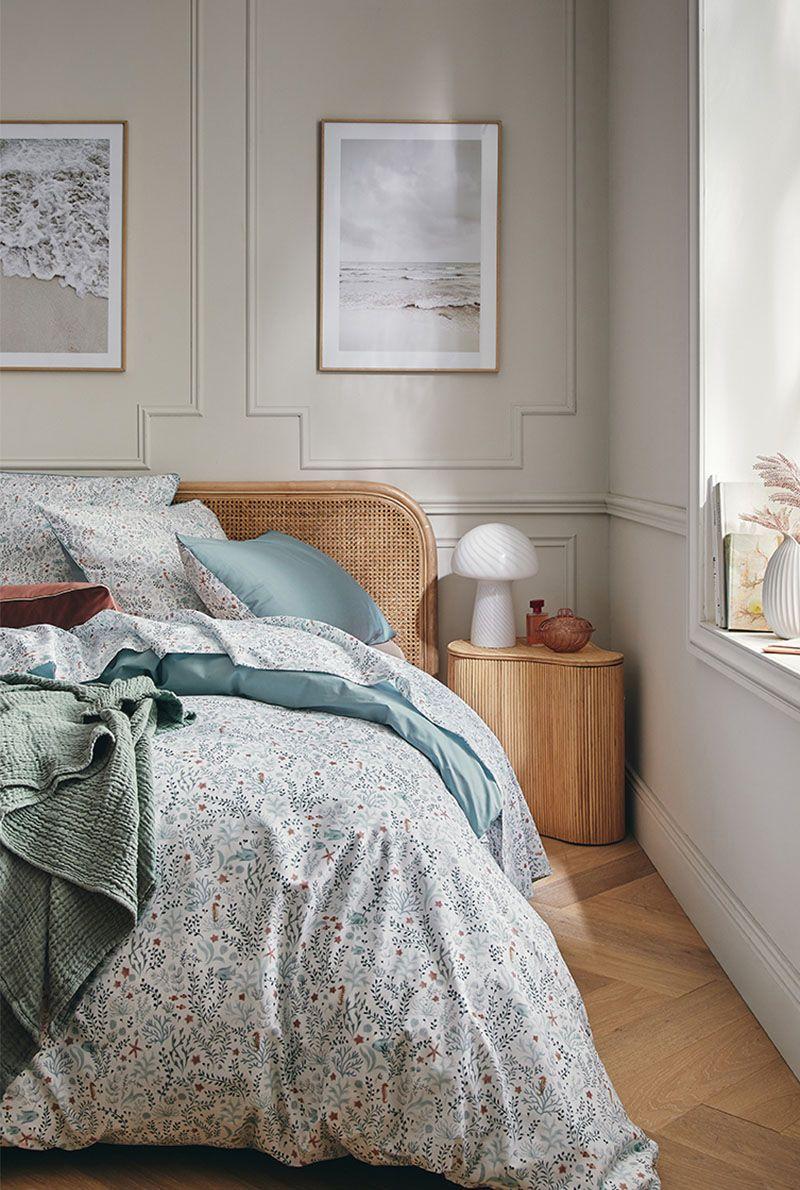 essix home collection Parure en percale de coton Sous l'océan
