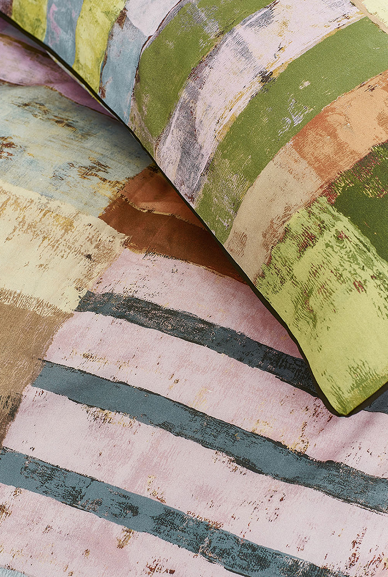 Essix Home Collection Parure En Satin De Coton Achara