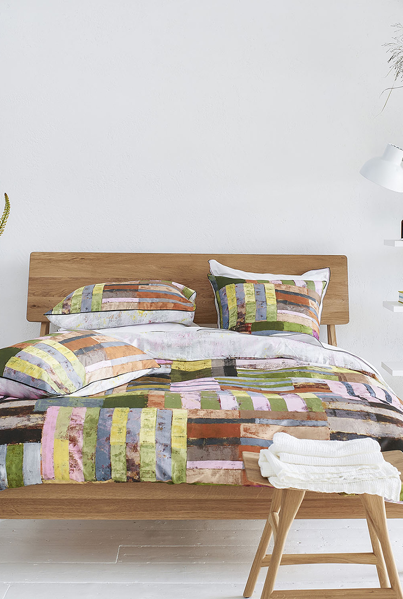 Essix Home Collection Parure En Satin De Coton Achara