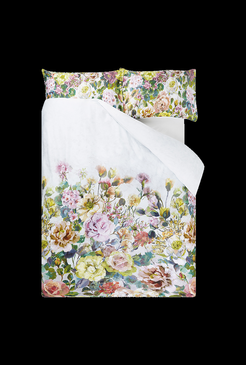 Essix Home Collection Parure En Satin De Coton Grandiflora