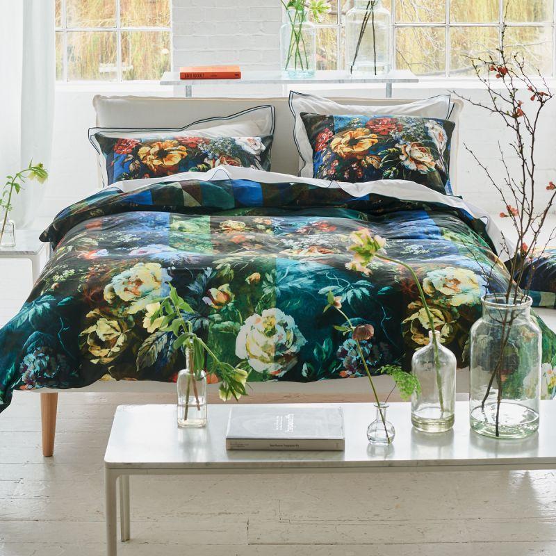 essix home collection Parure en satin de coton Minakari