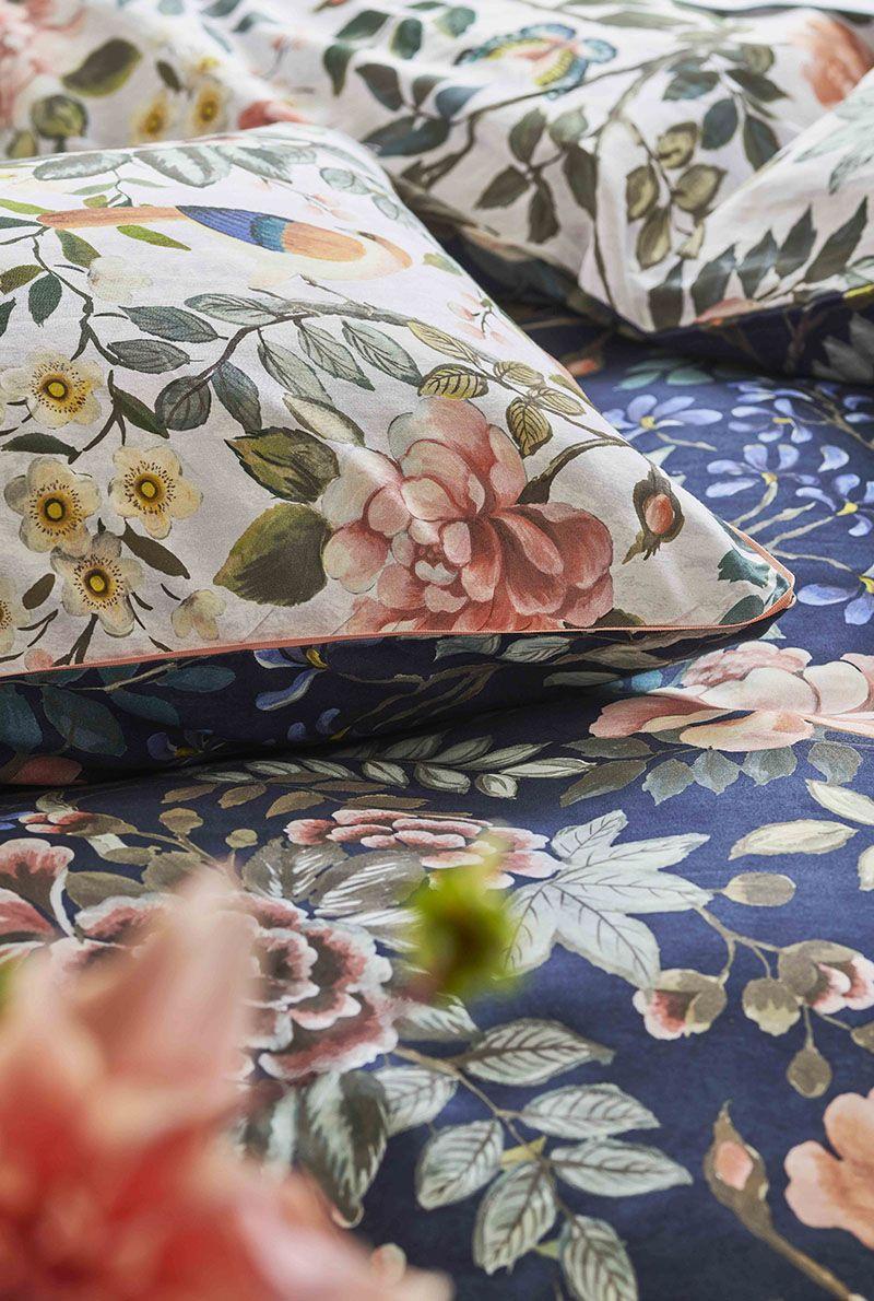 Essix Home Collection Parure En Satin De Coton Porcelain De Chine