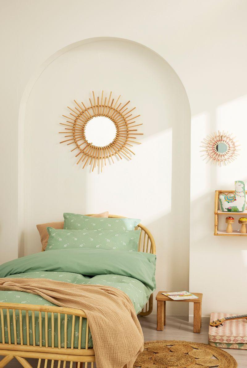 essix home collection Parure enfant en percale de coton Cueillette