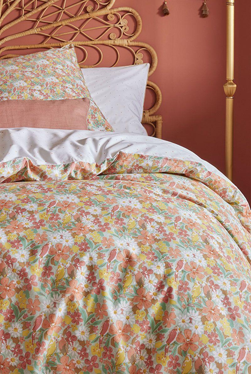 essix home collection Parure enfant en percale de coton LoveBirds