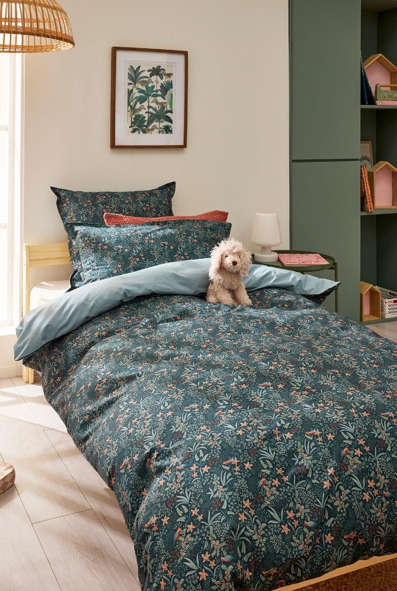 Essix Home Collection Parure Enfant En Percale De Coton Ode Nocturne