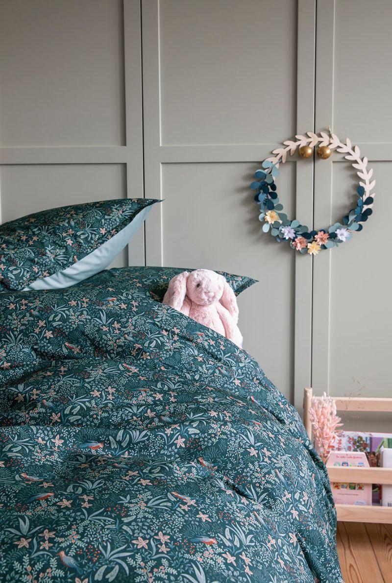 Essix Home Collection Parure Enfant En Percale De Coton Ode Nocturne