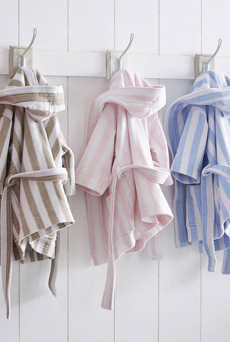 Essix Home Collection Peignoir De Bain En Jacquard De Coton Jules Et Julie