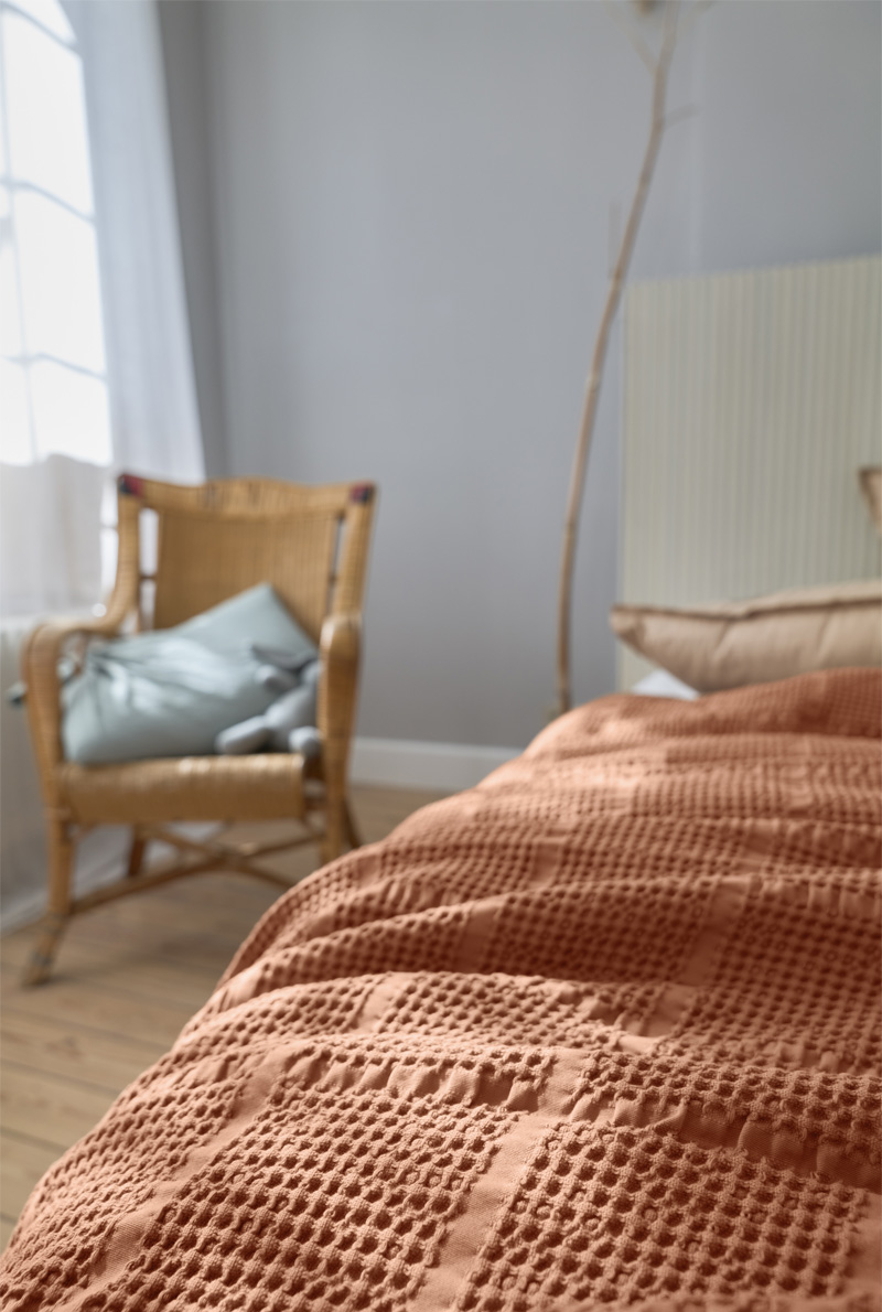 Essix Home Collection Plaid En Jacquard De Coton Yogi
