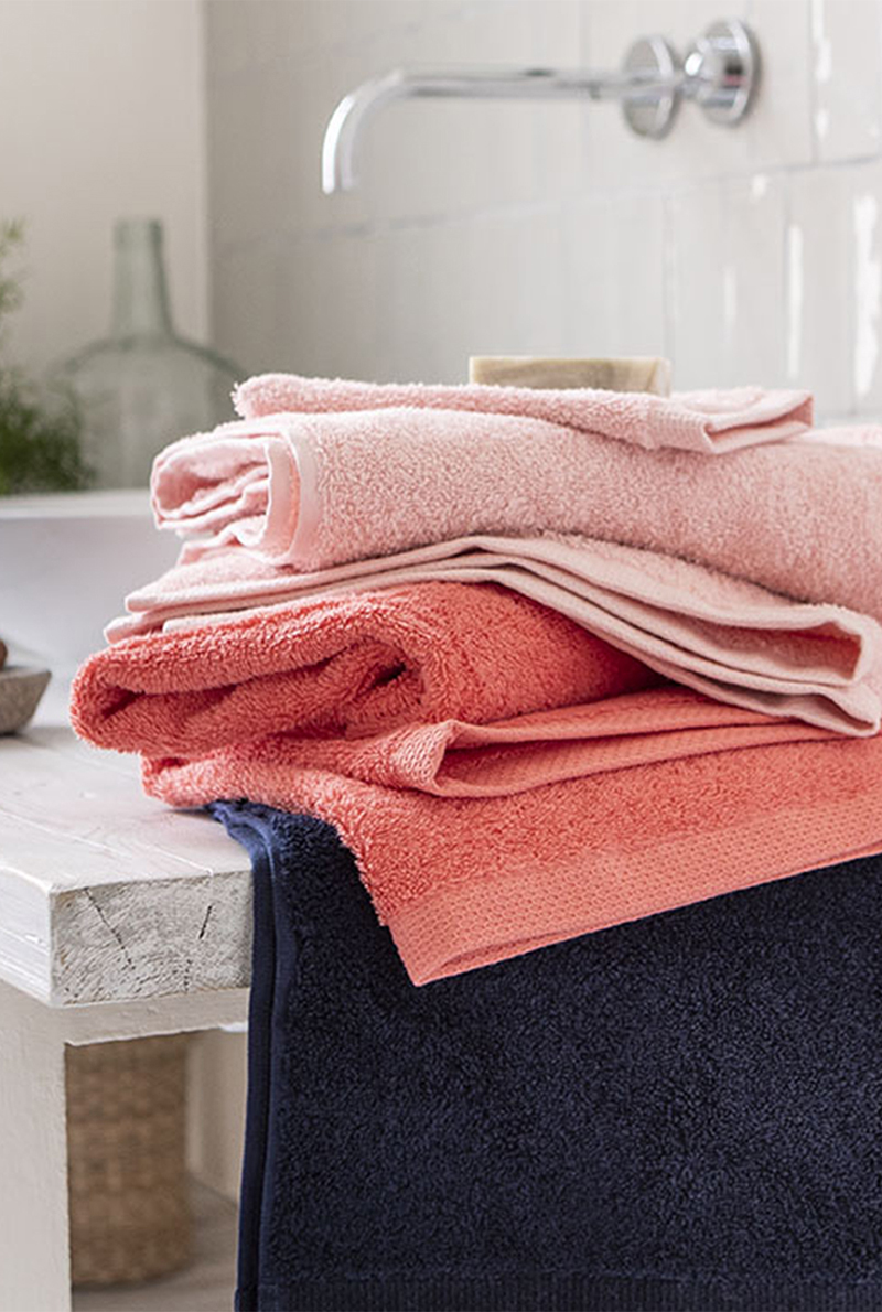 Essix Home Collection Serviette De Bain En Coton Aqua