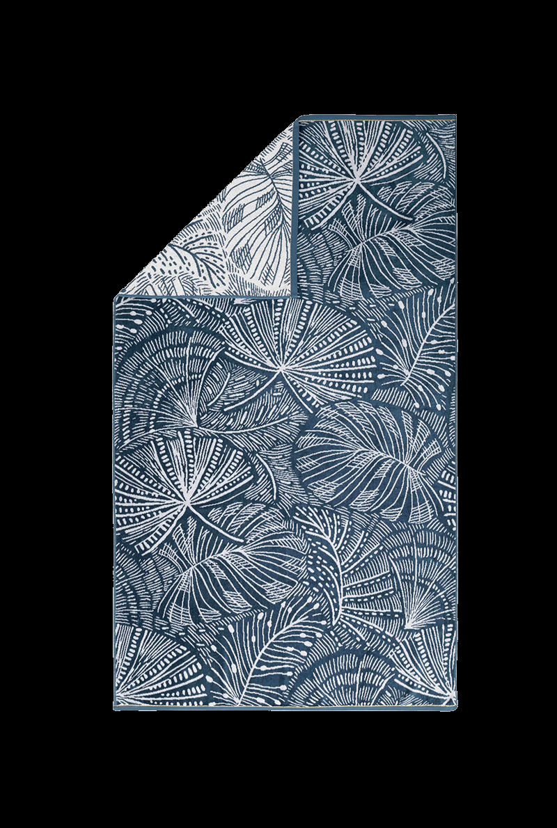 Essix Home Collection Serviette De Plage En Jacquard De Coton Bornéo 100x180 Cm