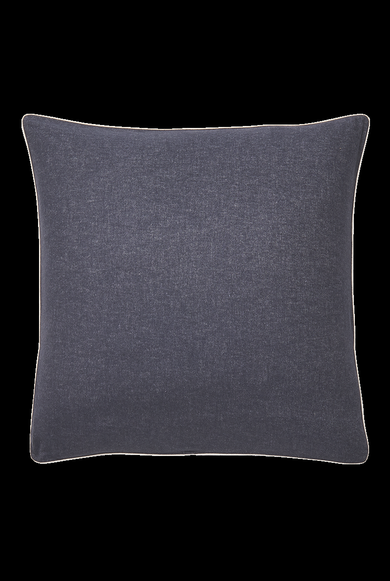 essix home collection Taie d'oreiller en flanelle de coton chambray Frisson